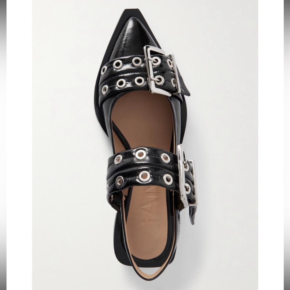 ❤️SALE❤️Ganni sling back ballet flats